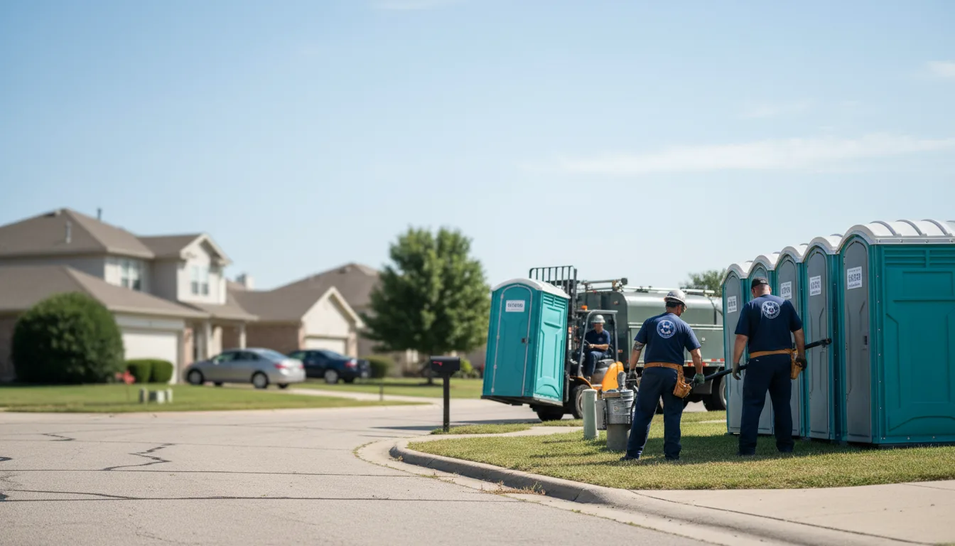Porta Potty Rental in Raleigh, NC near me